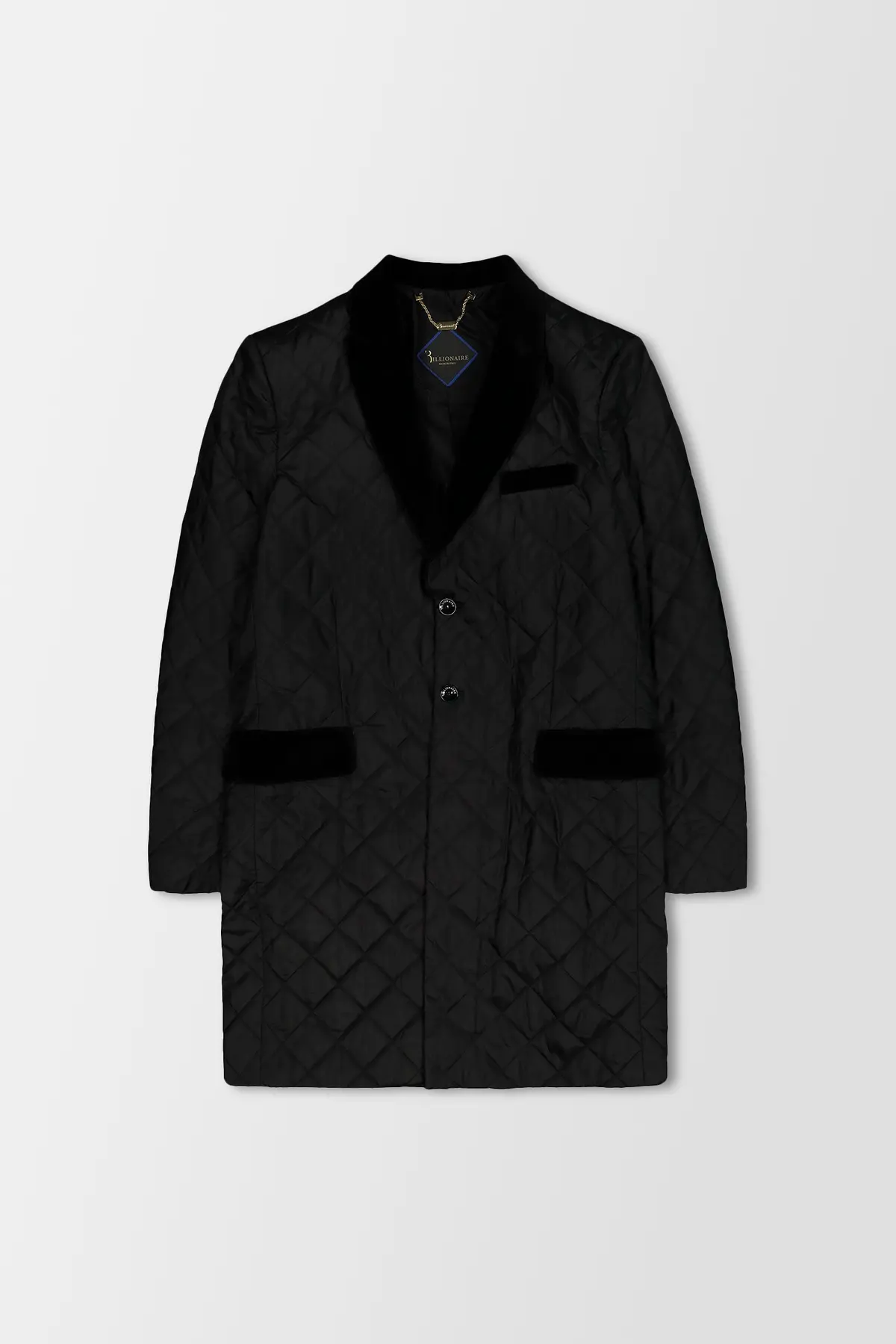 Billionaire Black Long Coat 1