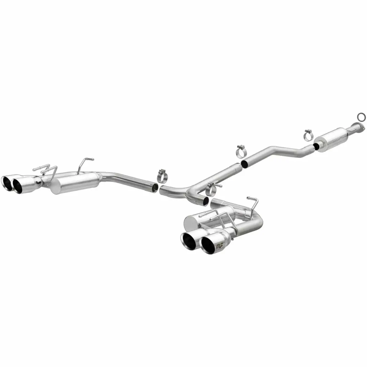 Magnaflow 19411 Street Series Cat-Back Exhaust System – Stainless Steel 1