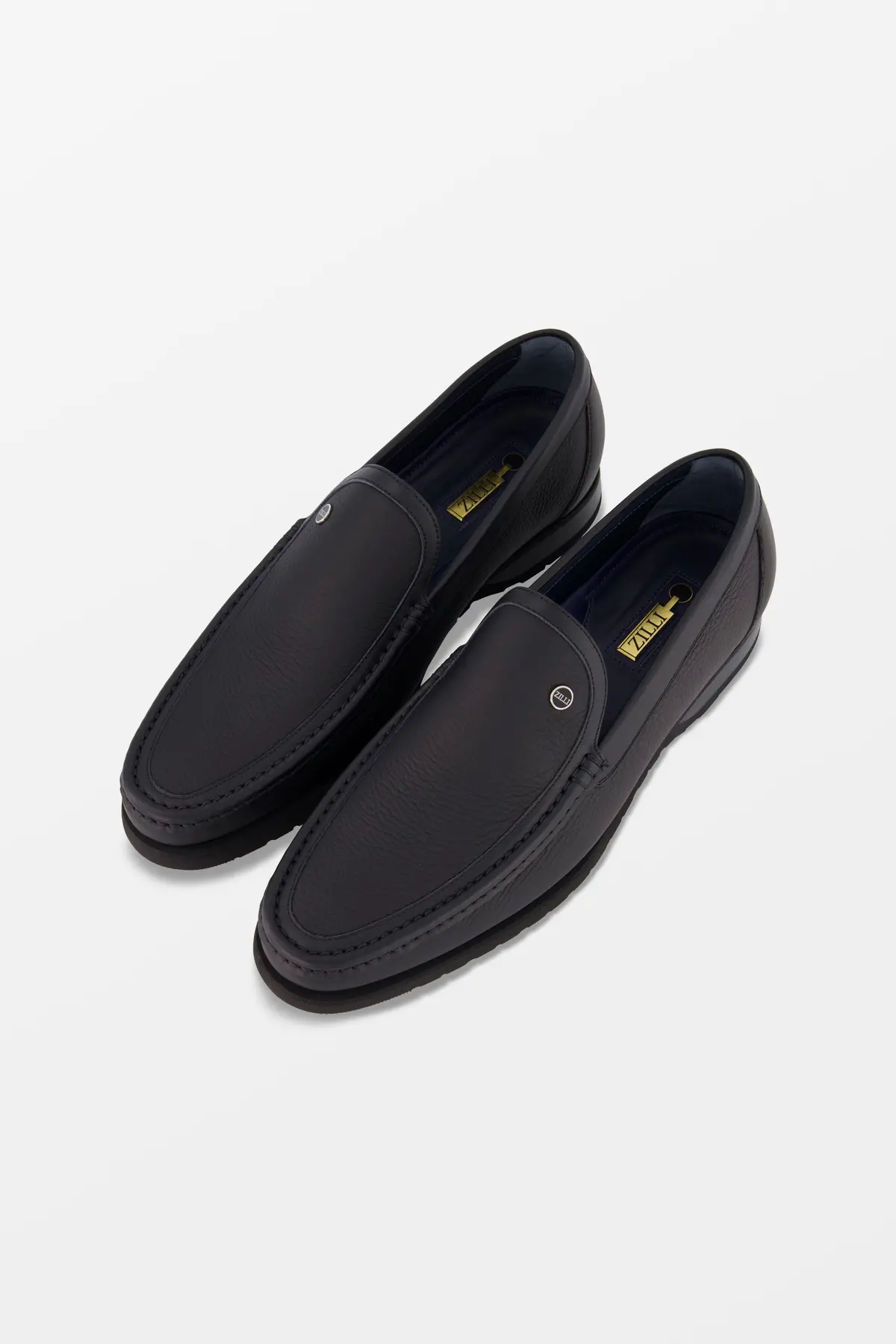 Zilli Black Boston Loafers 1
