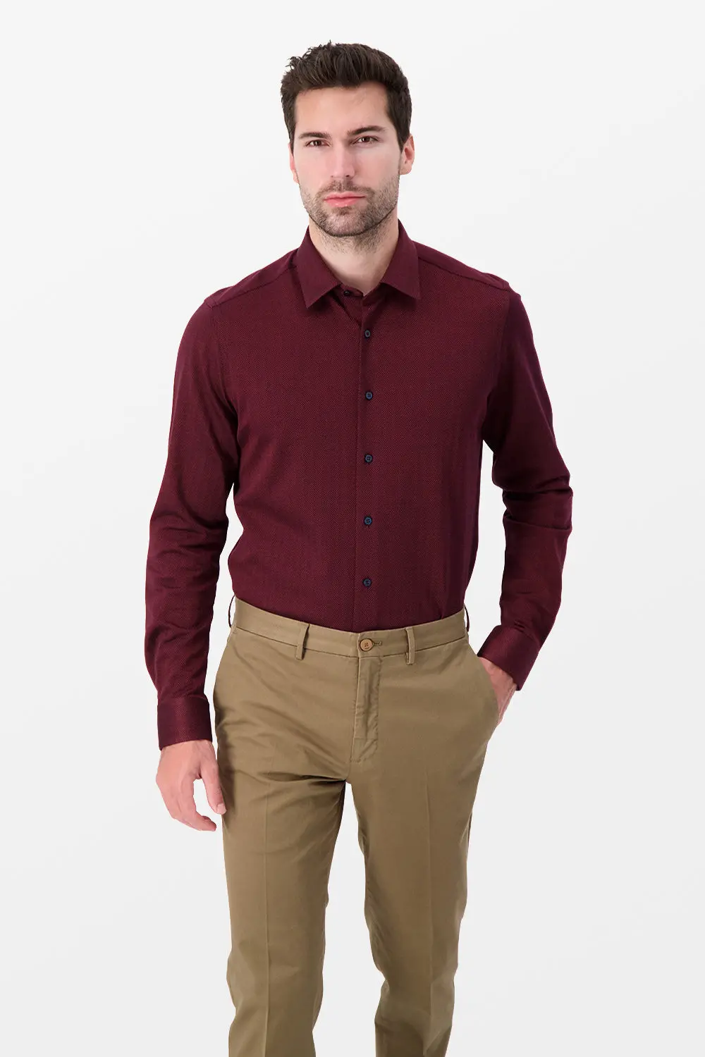 Zilli Red Classic Shirt 2