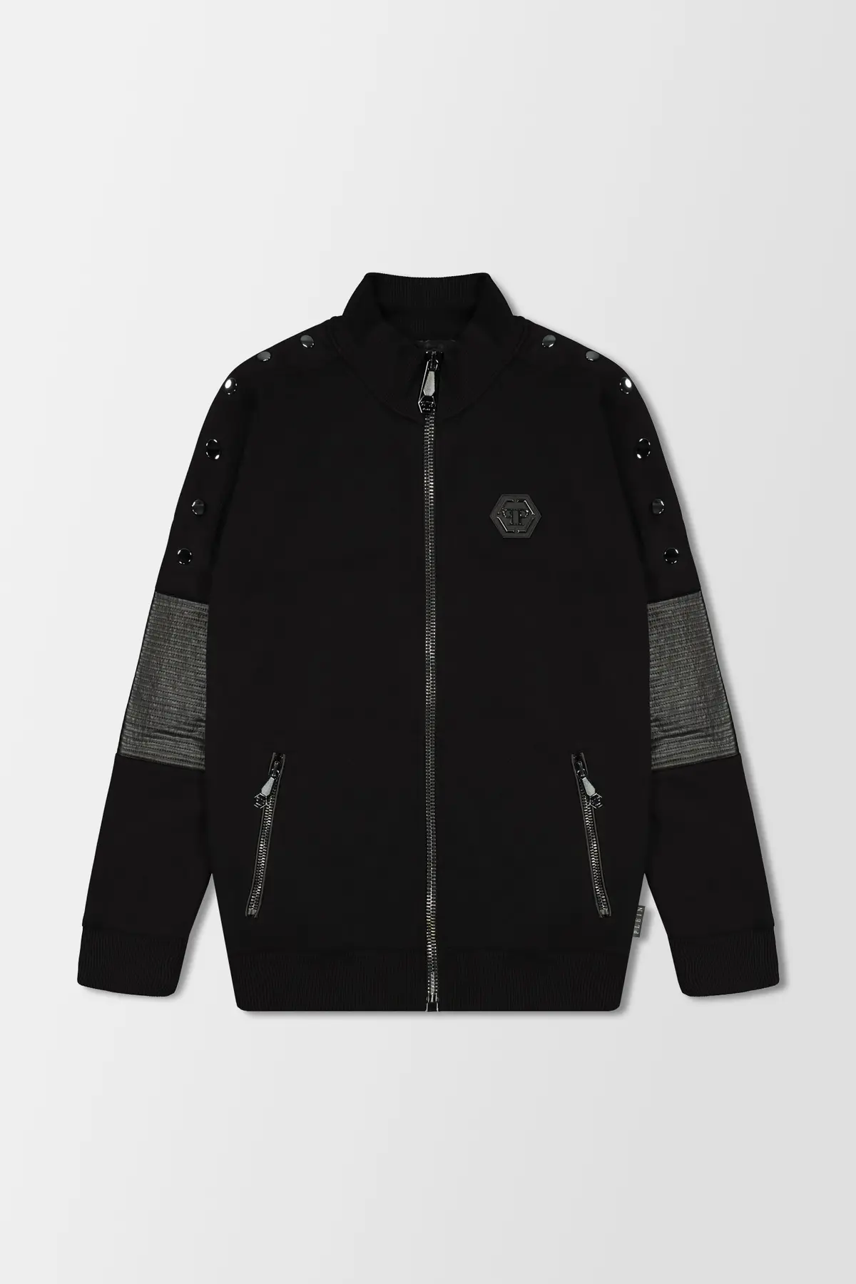 Philipp Plein Black Statement Jogging Jacket 1
