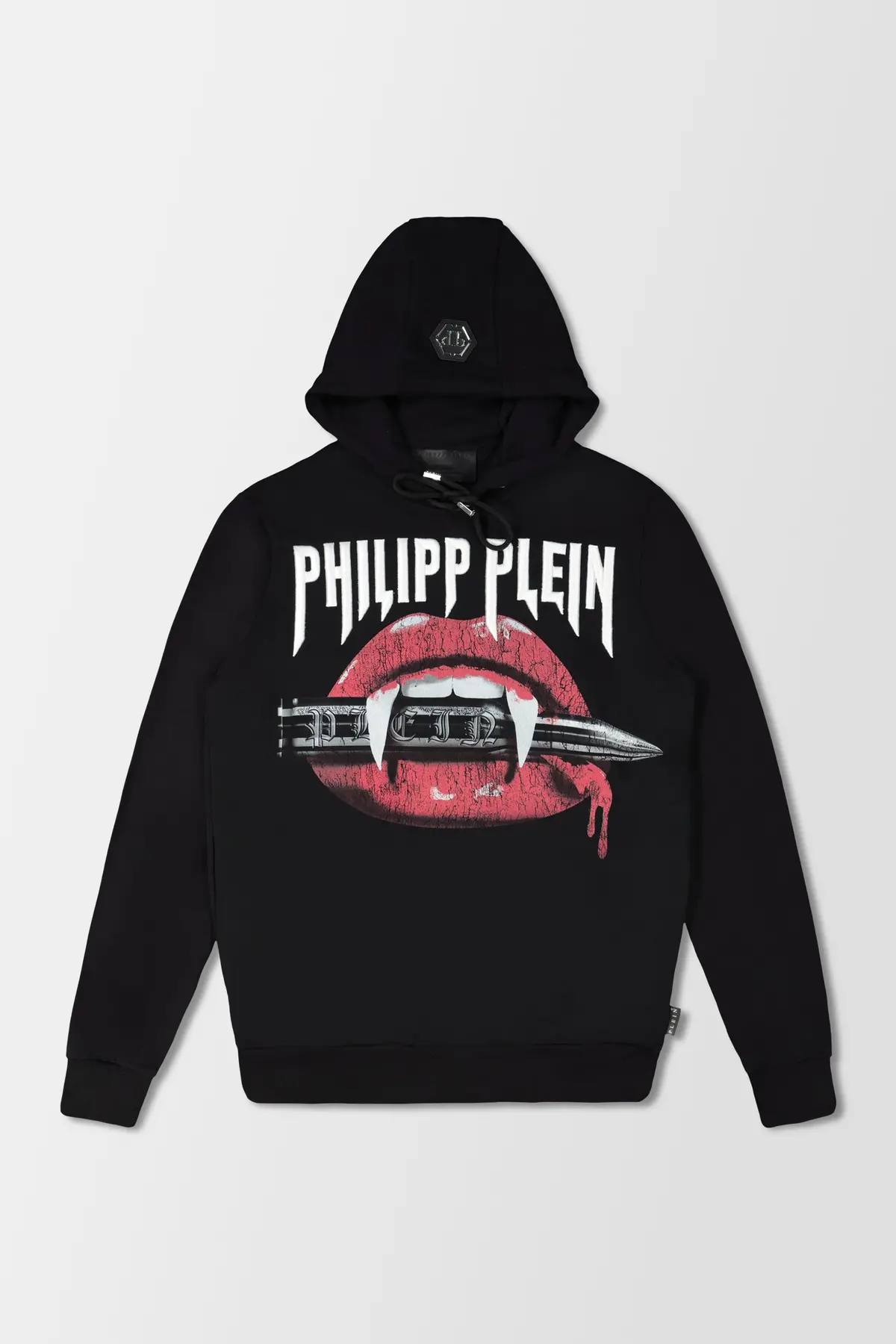 Philipp Plein Black Vampire Hoodie 1
