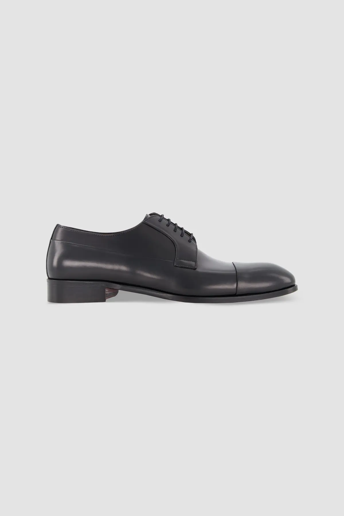 Testoni Black Sant'eulalia Derby Top Calf Shoes 1