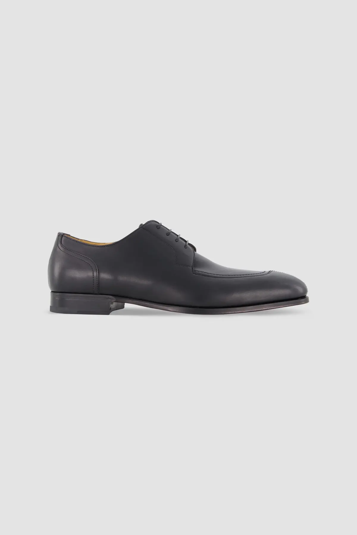 Testoni Black Antique Calf Afragola Derby Shoes 1