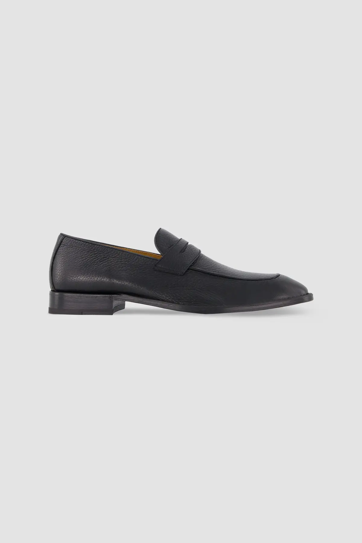 Testoni Black Antique Deer Vallebona Loafers 1