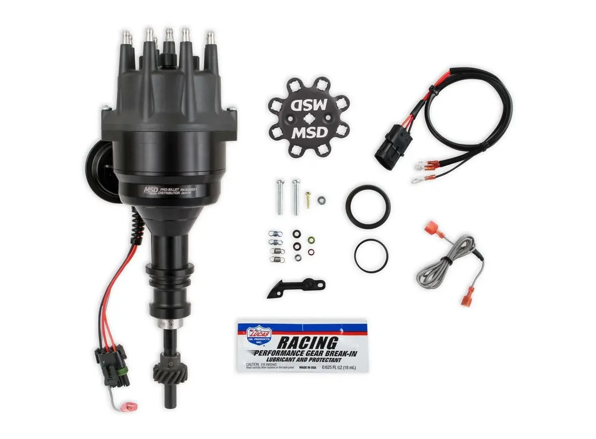 Msd 835231 Pro-Billet Ready-To-Run Distributor – Plug-And-Play Ignition For Performance Engines 1