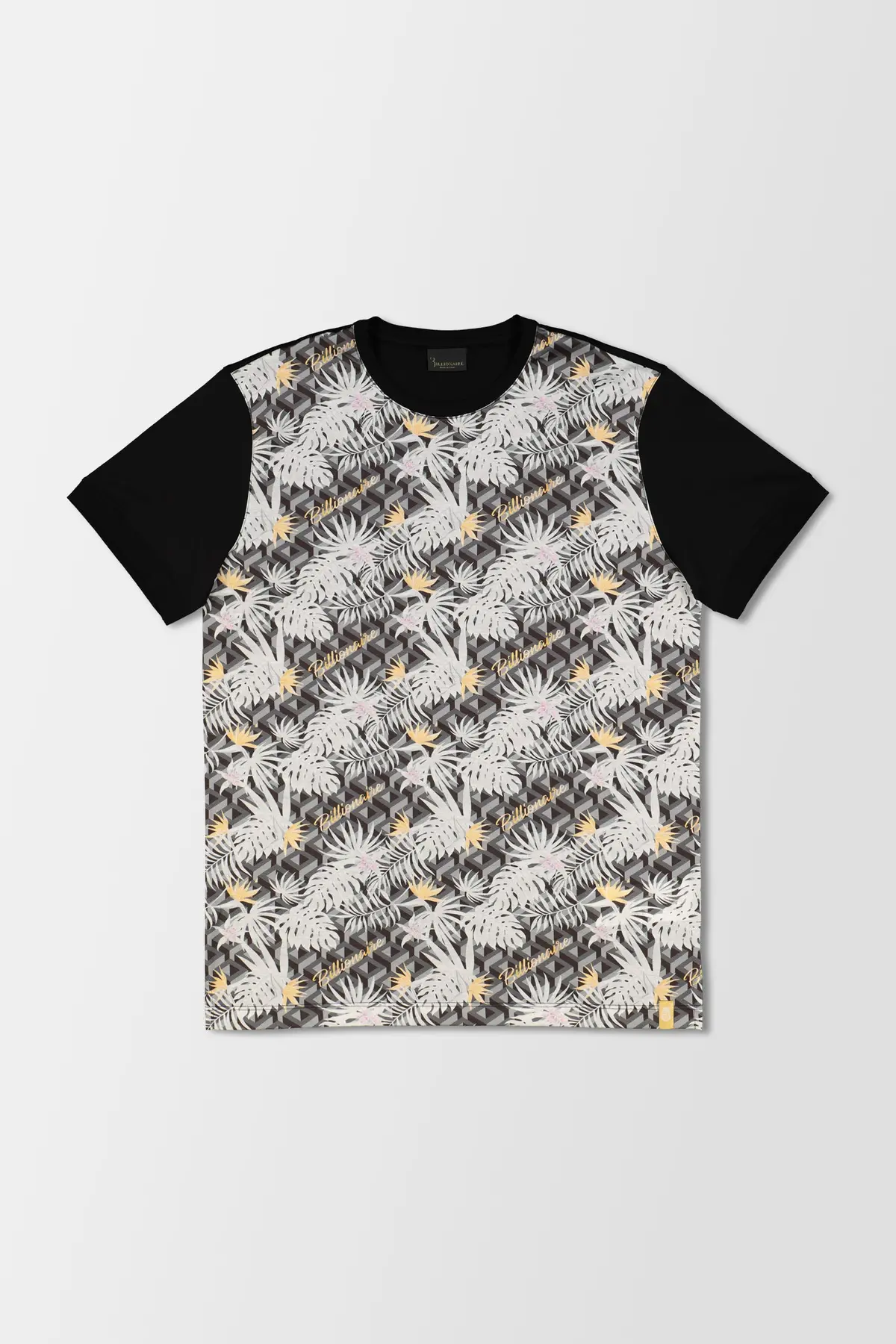 Billionaire Ss Palms Round Neck T-Shirt 1