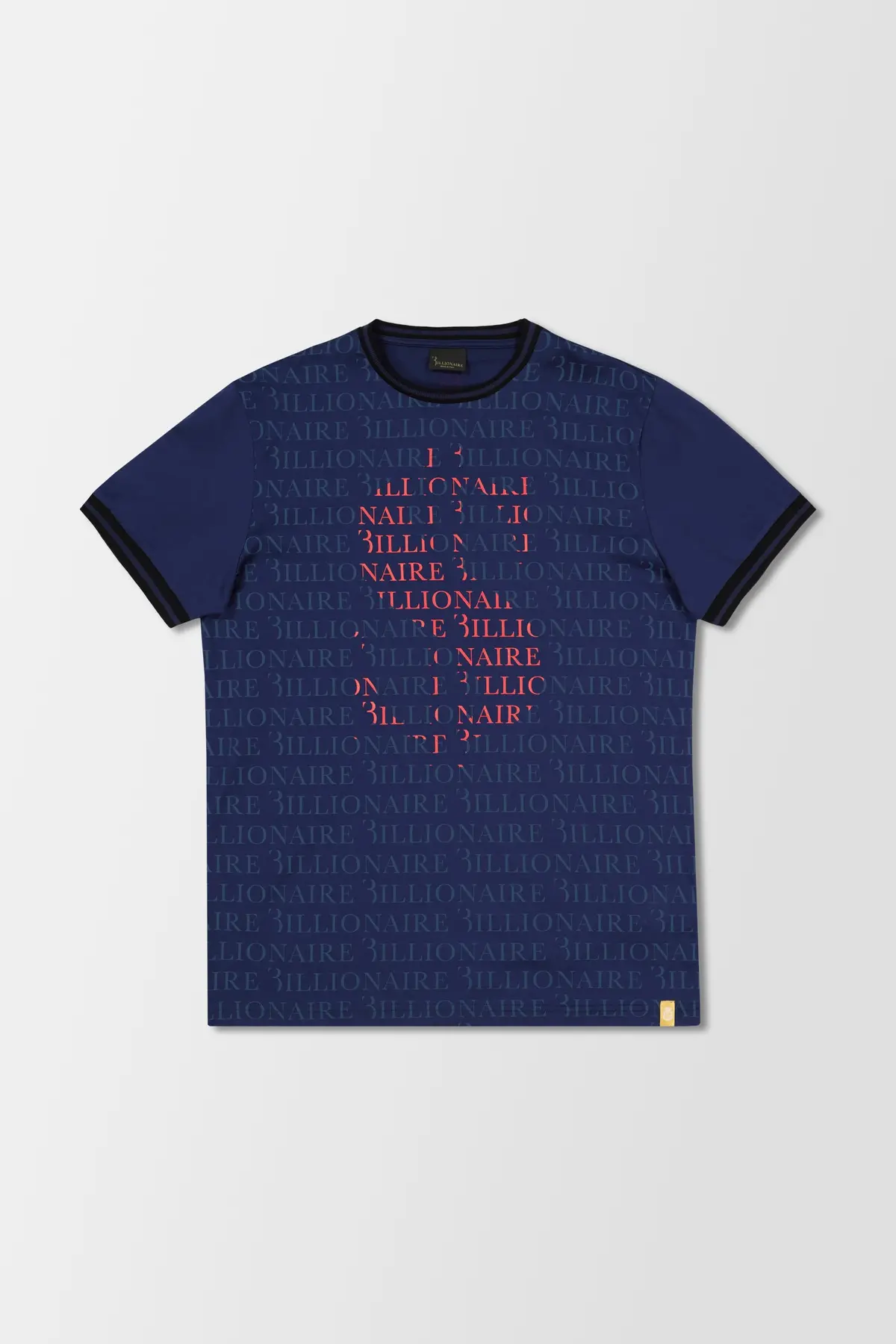 Billionaire Dark Blue Ss Money T-Shirt 1