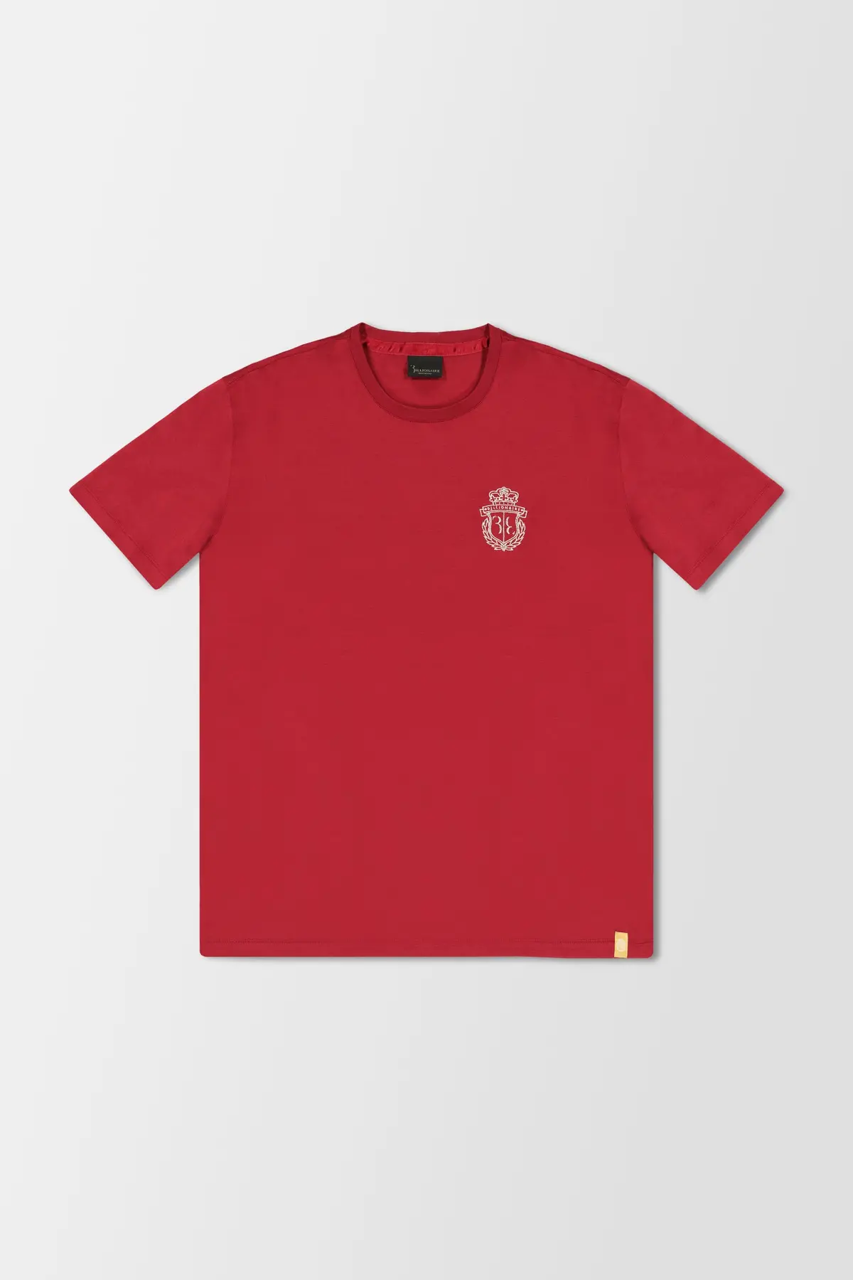 Billionaire Red Ss Crest T-Shirt 1