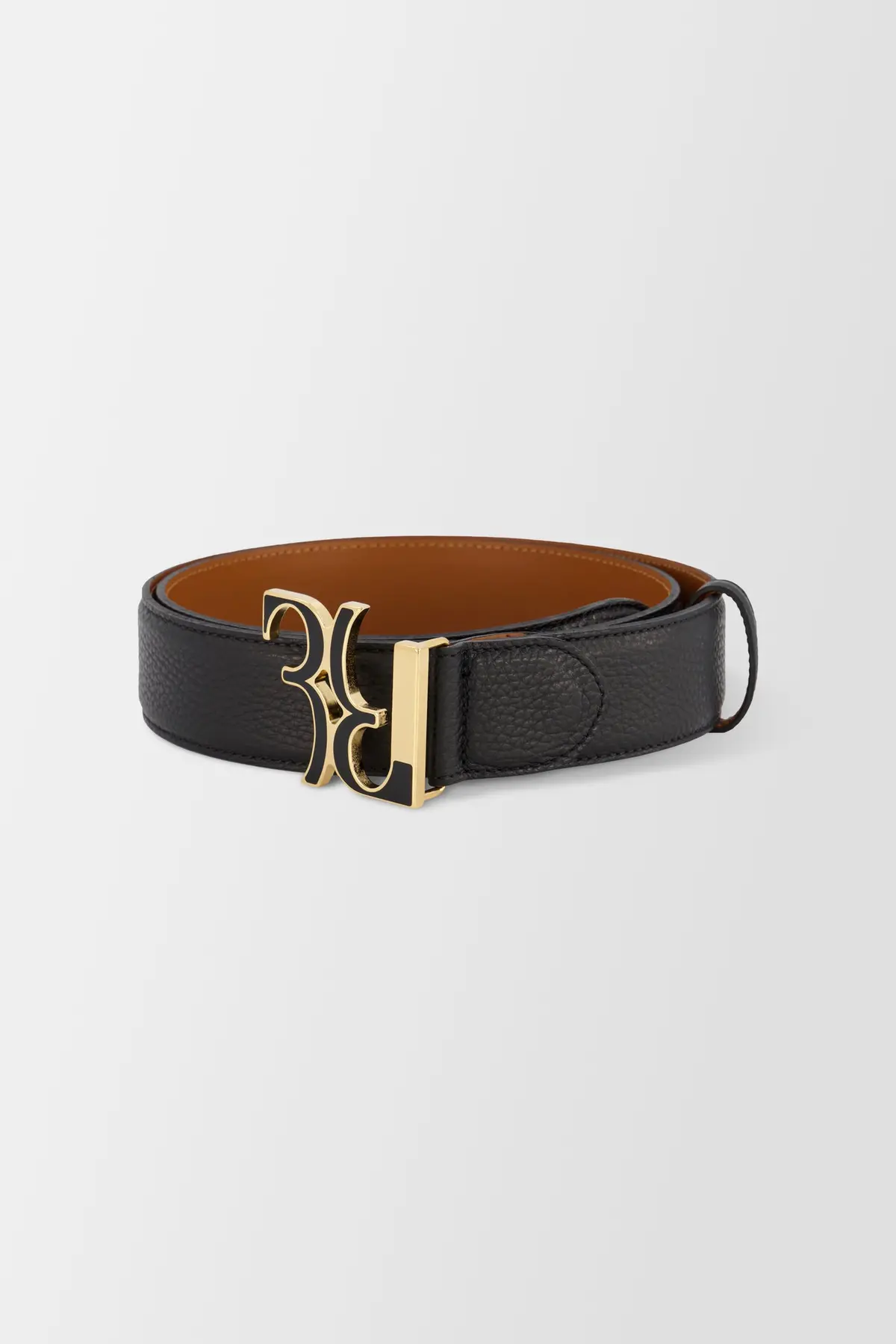 Billionaire Black/Gold Belt Double B 1