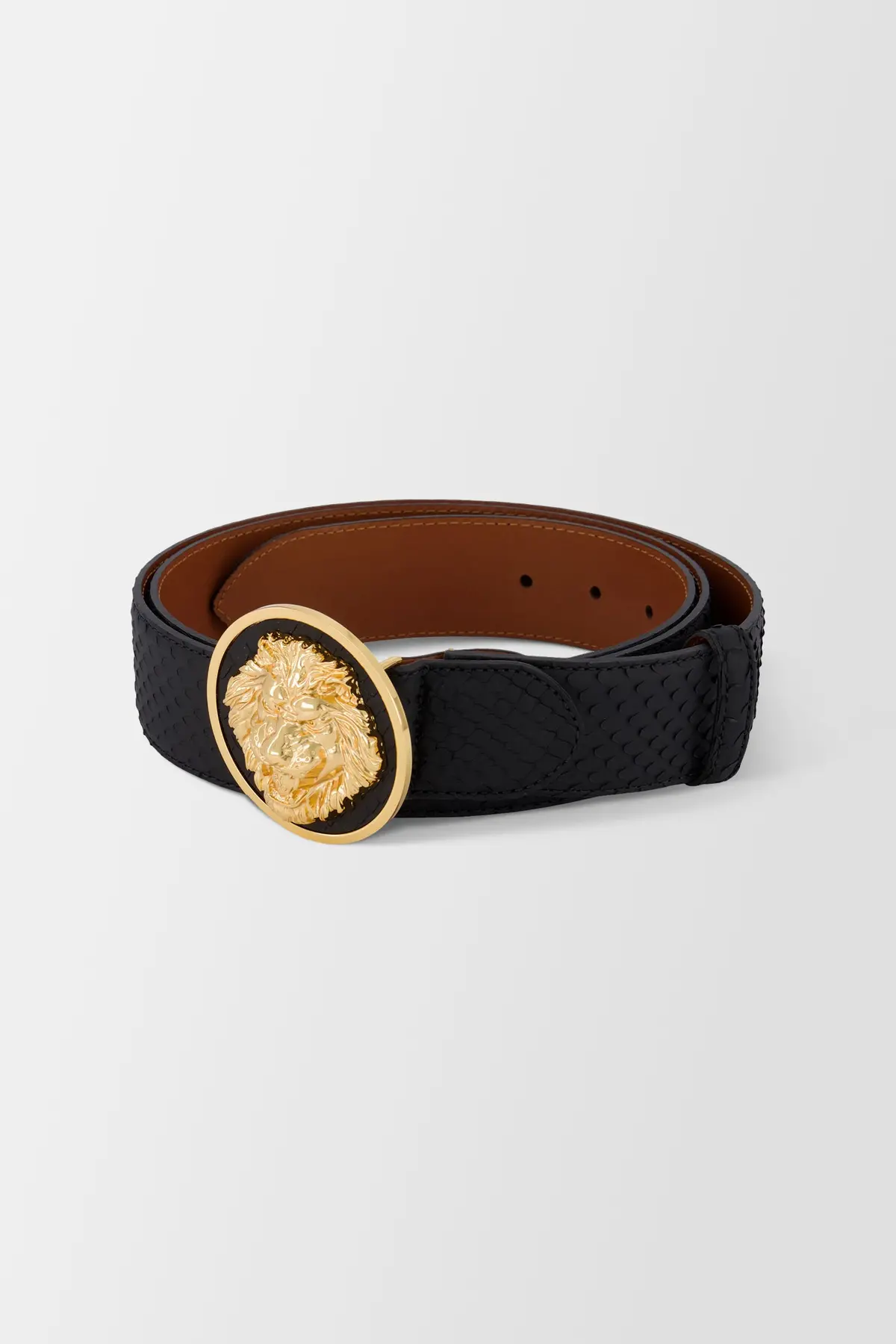 Billionaire Black/Gold Luxury Belt 1