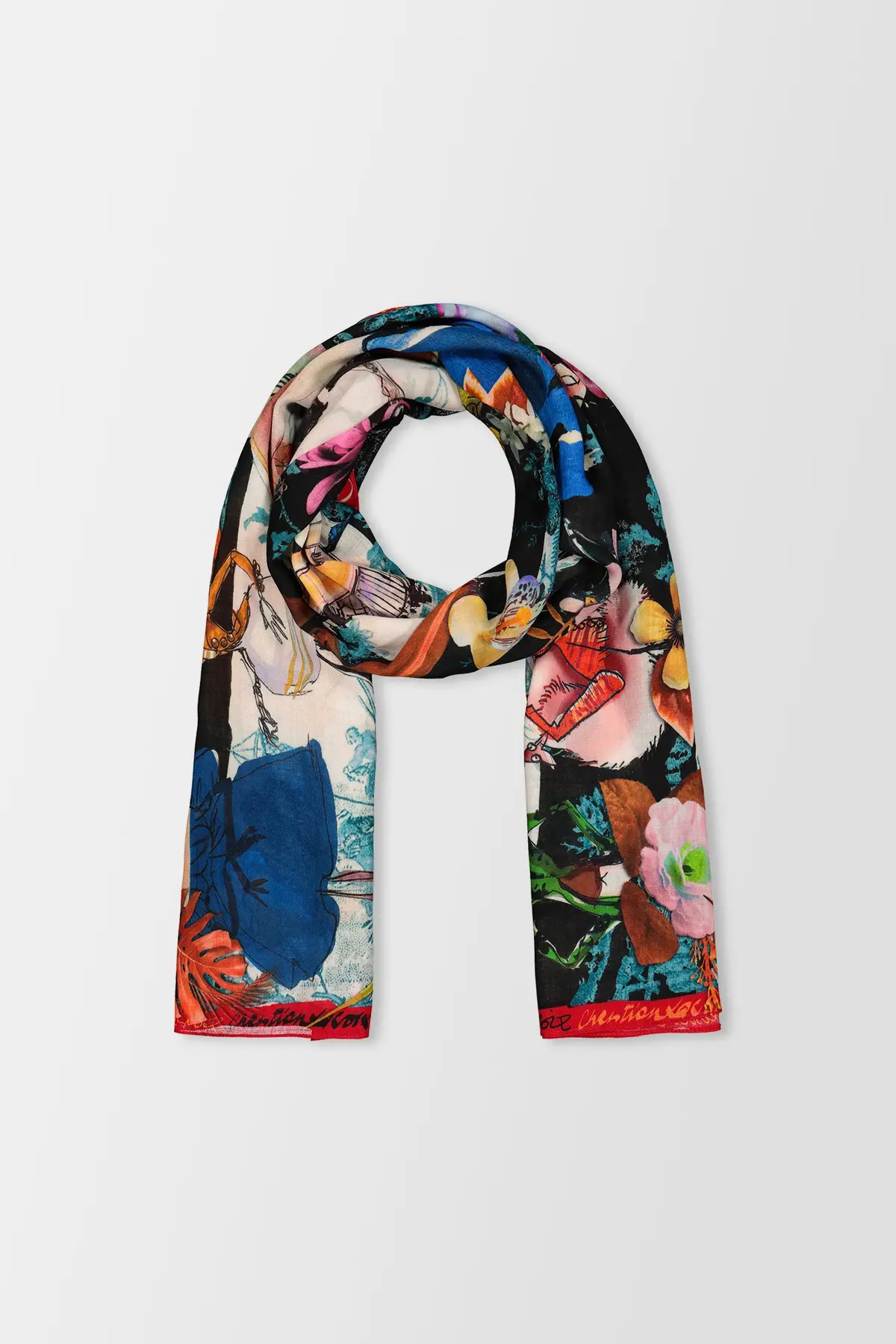 Christian Lacroix Les Filles En Fleur Wool 2 1