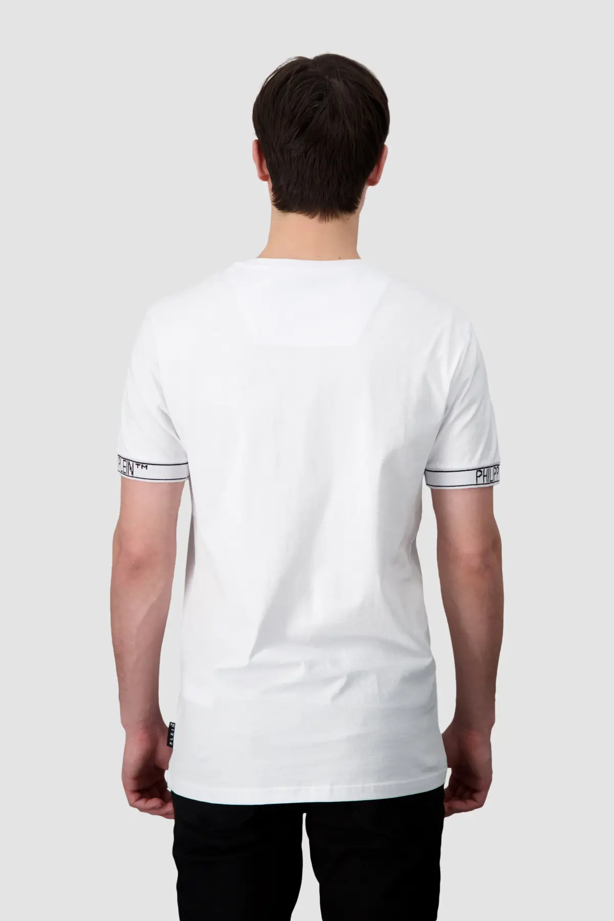 Philipp Plein White V-Neck Ss 2 T-Shirt 4