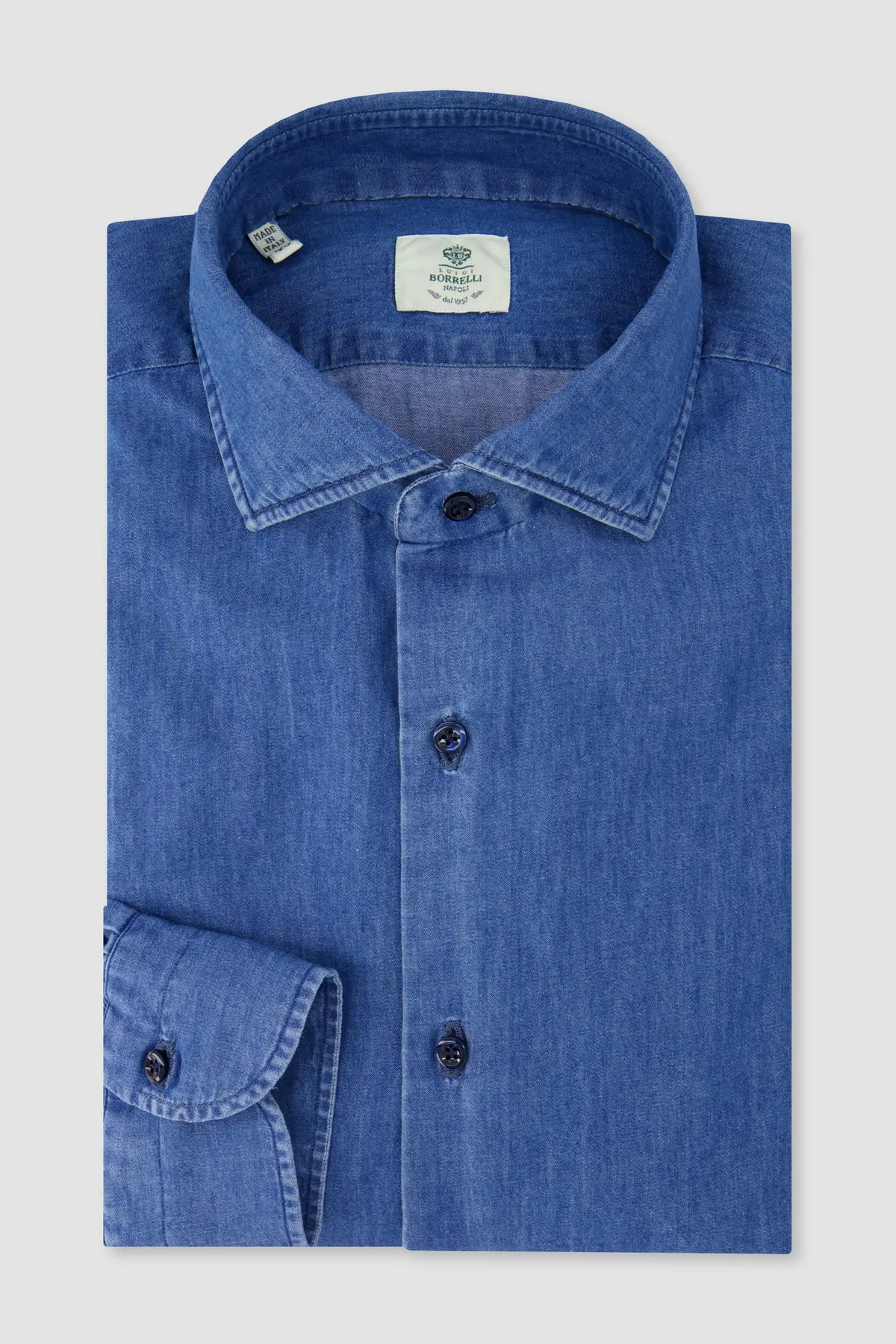 Luigi Borrelli Denim Shirt 1