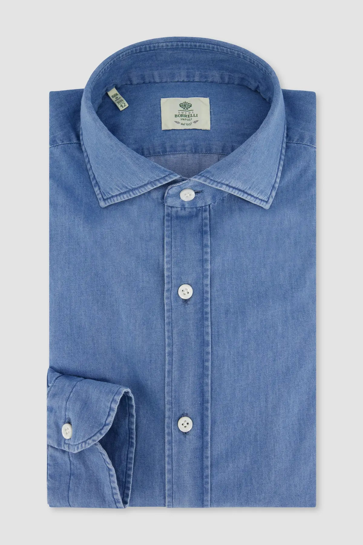 Luigi Borrelli Denim Shirt 1