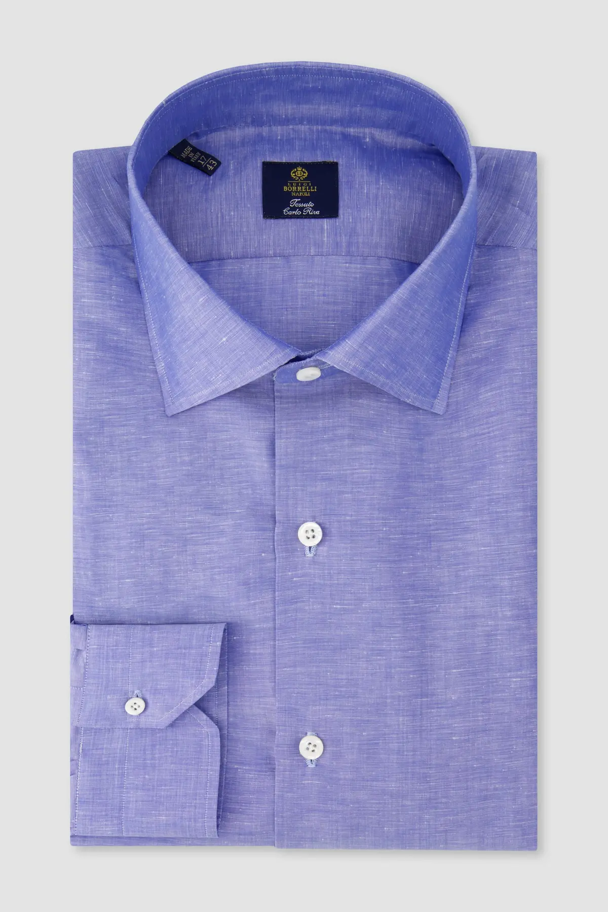 Luigi Borrelli Misto Lino Shirt 1