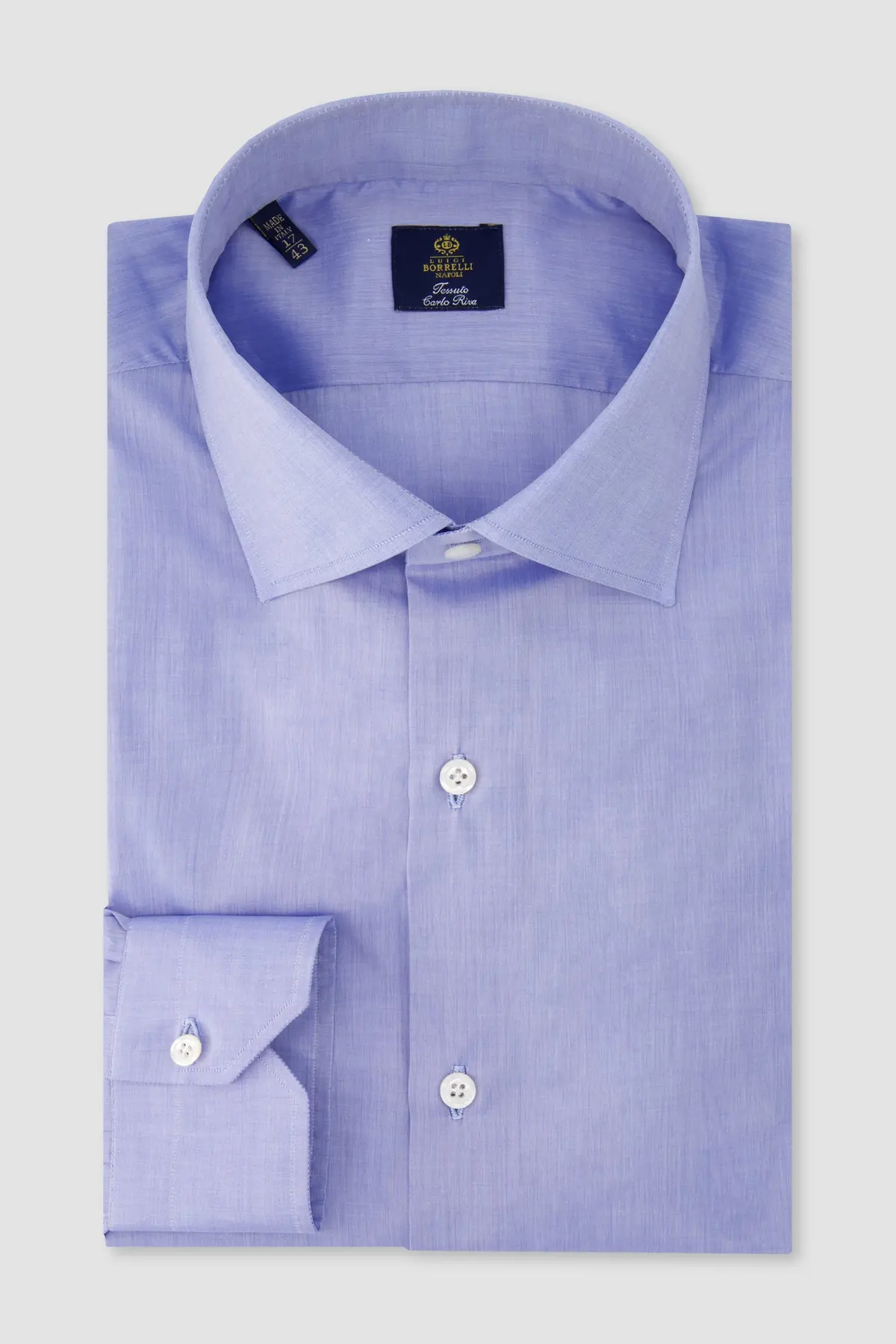 Luigi Borrelli Popeline Shirt 1