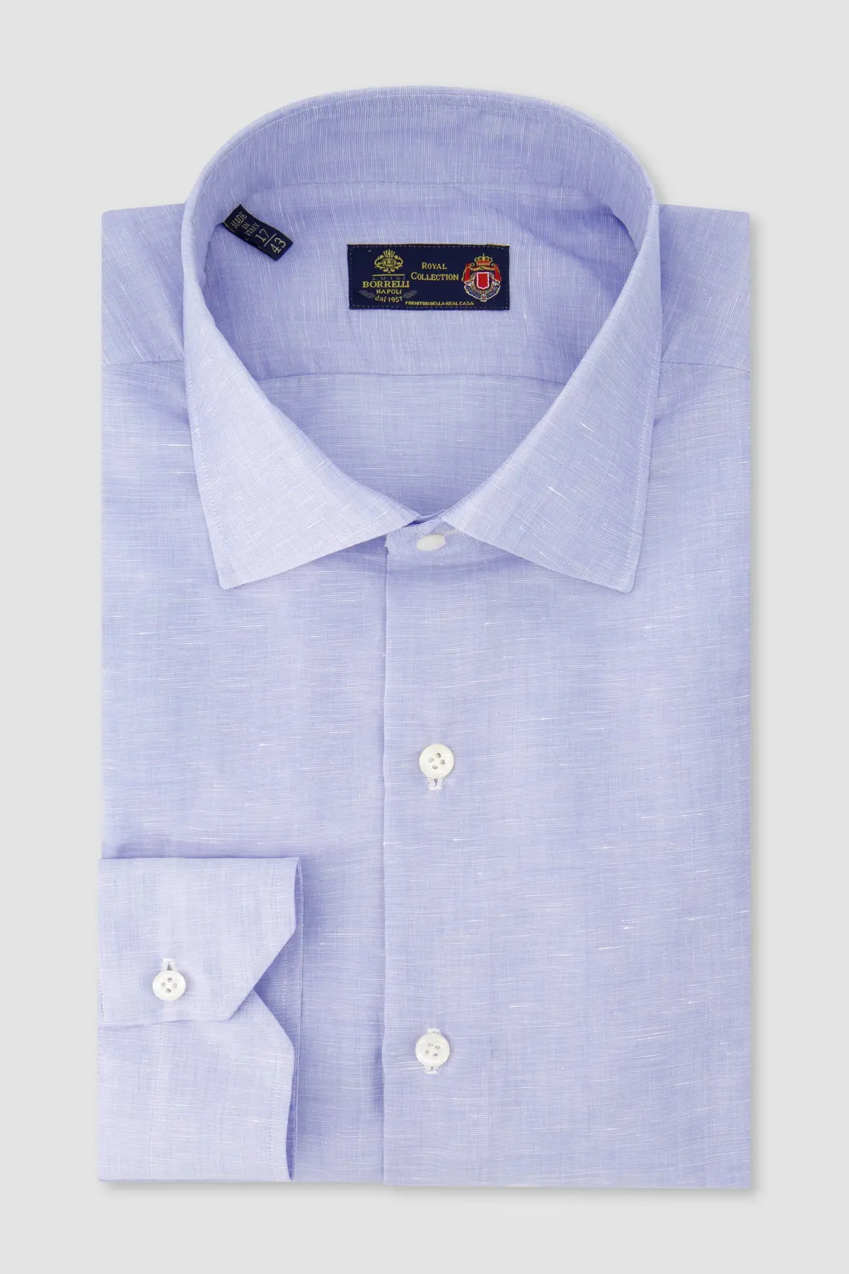 Luigi Borrelli Zephir Lino Shirt 1