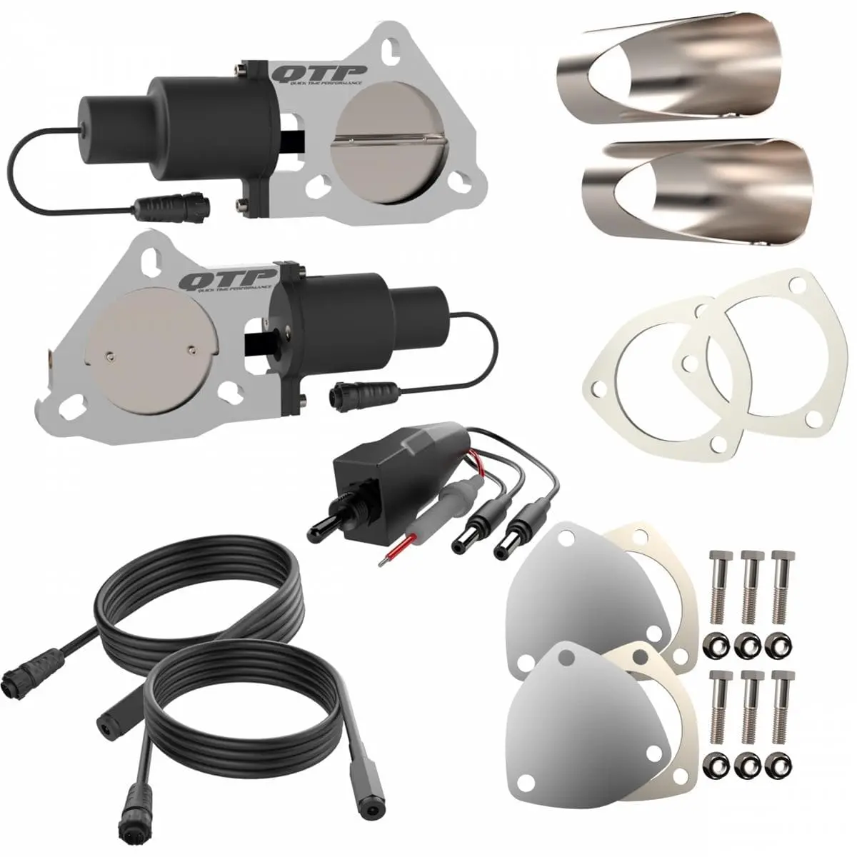 Quick Time Electric Exhaust Cutout System – Diy 6-Inch Diameter Kit 1