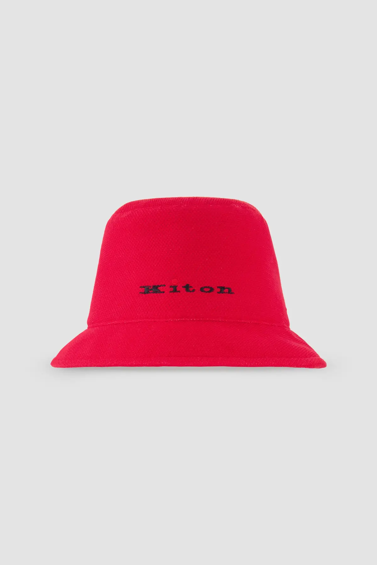 Kiton Red Bucket Hat 1