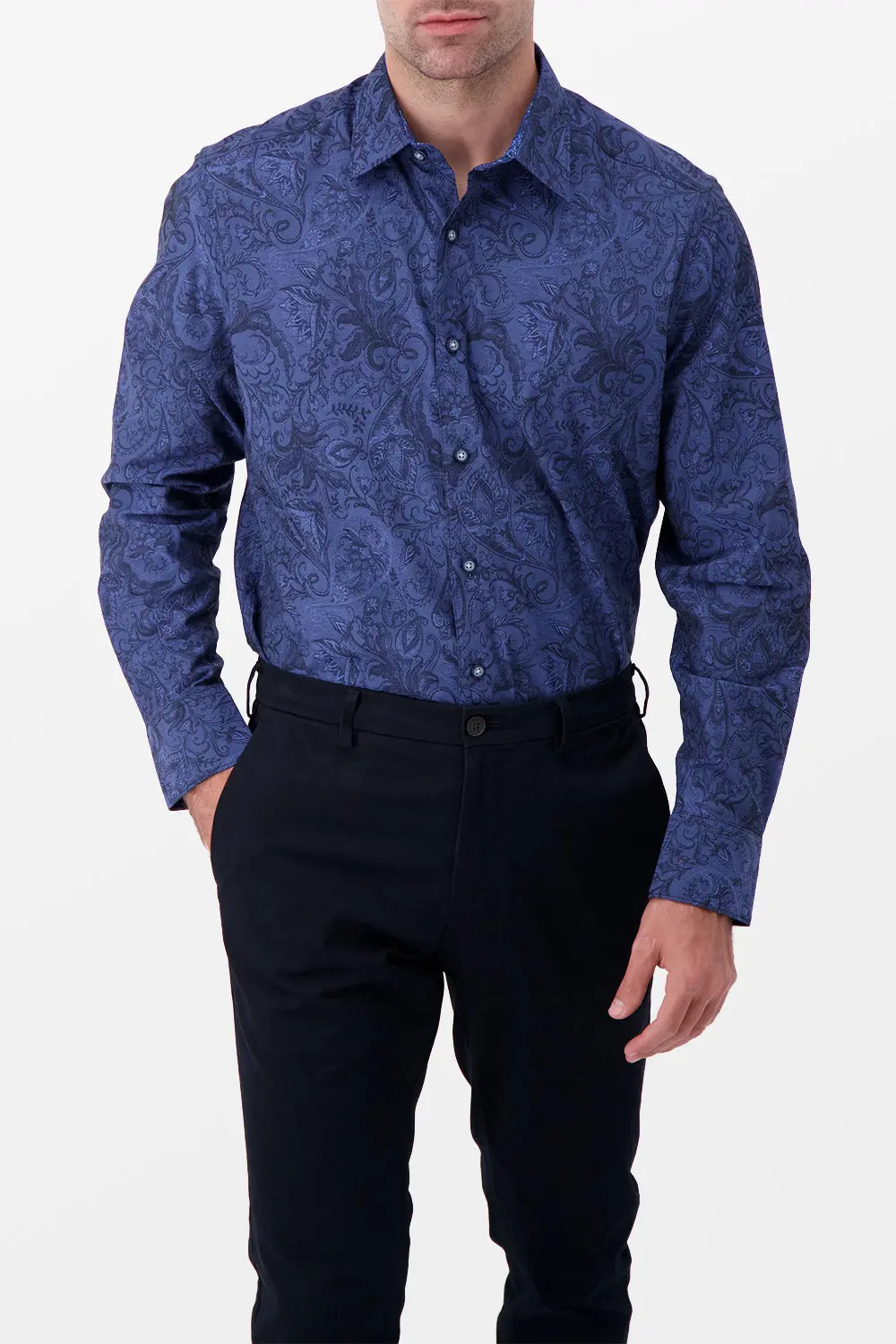 Robert Graham Steel Andretti Shirt 1