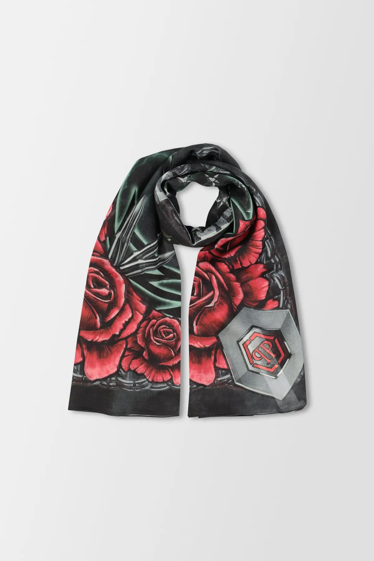 Philipp Plein Multicolor Square Scarf 1