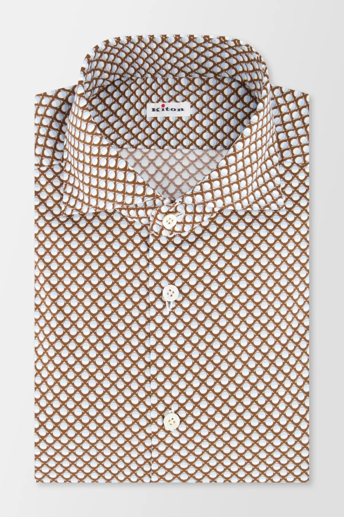Kiton Brown Shirt 1