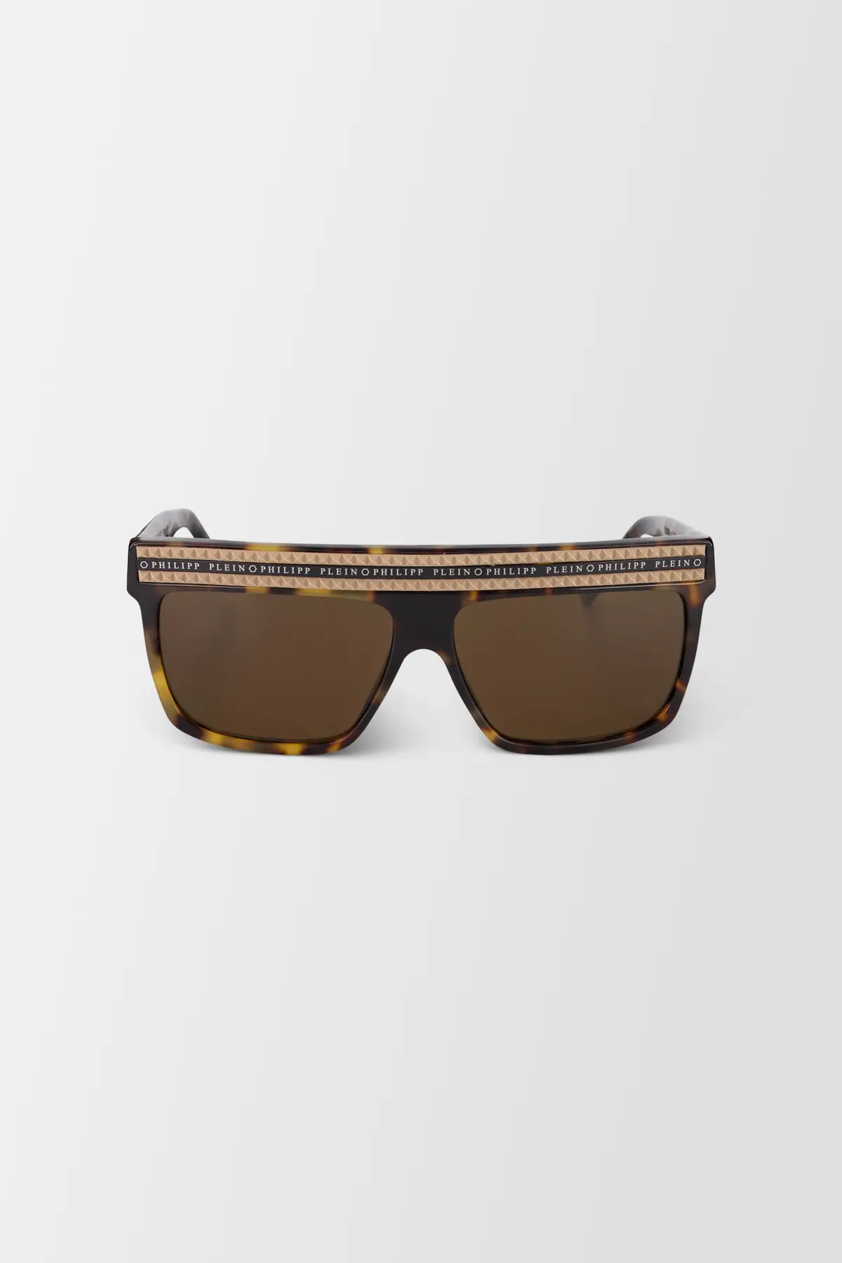 Philipp Plein Beige/Marrone Sunglasses 1