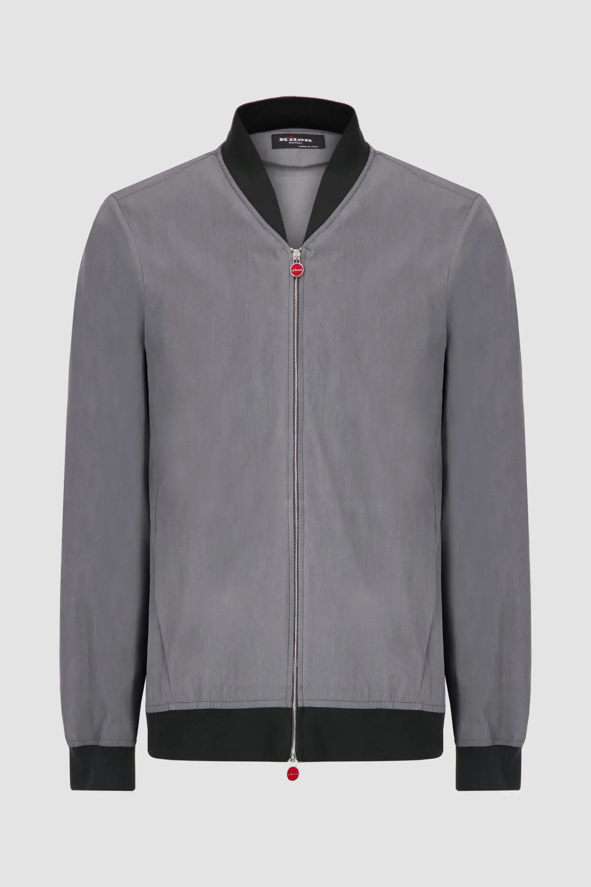 Kiton Grey Pahoa Bomber Jacket 1