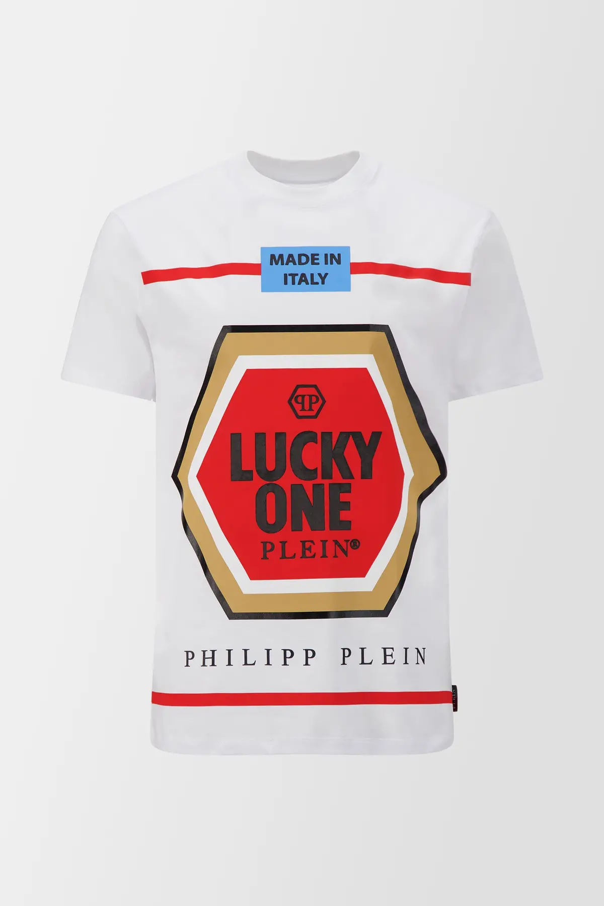 Philipp Plein White Lucky One T-Shirt 1