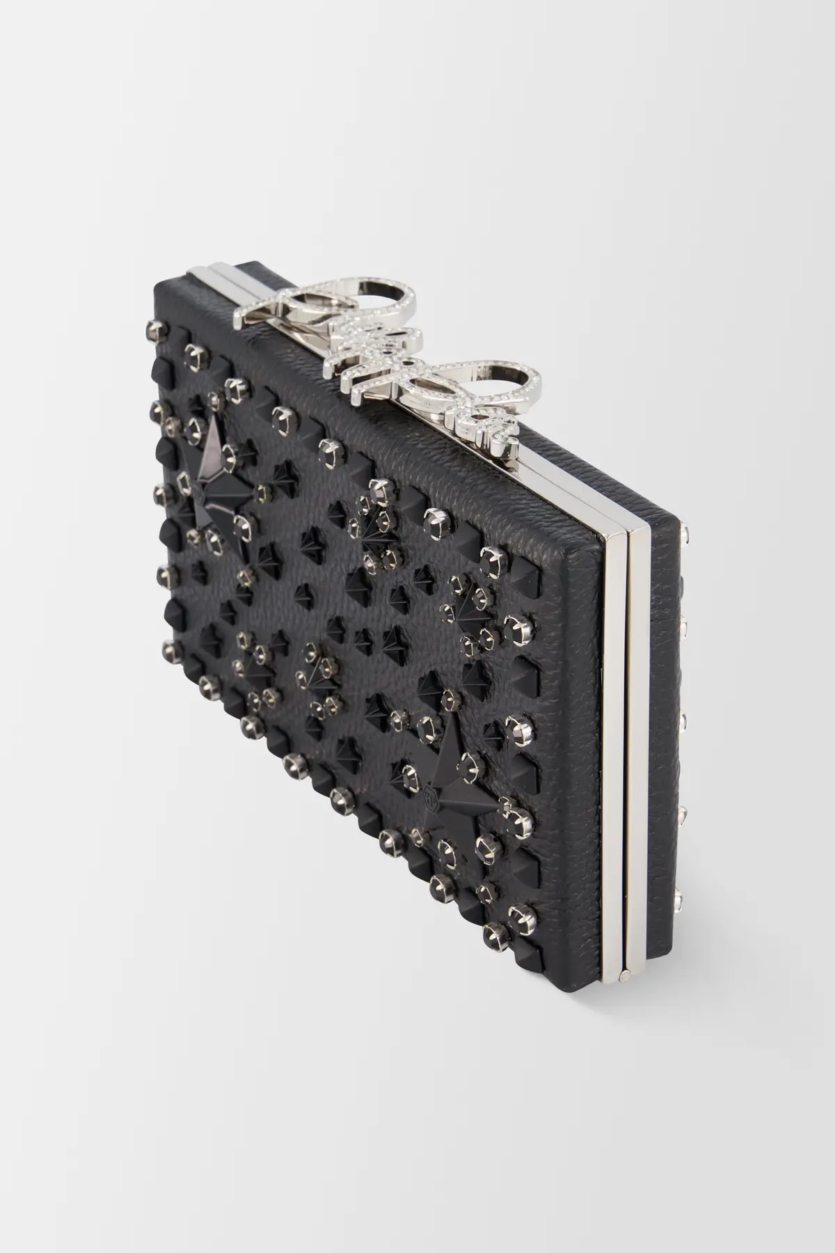Philipp Plein Black Signature Clutch 1