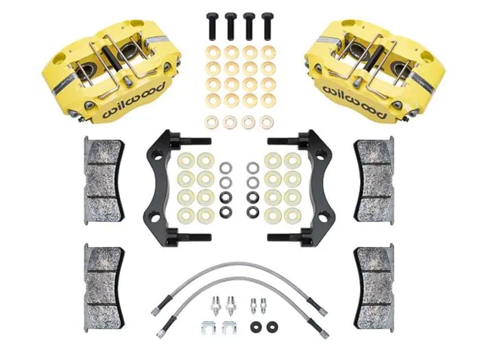 Wilwood 140-16678-Y Narrow Dynapro-P Radial-Mount Brake Caliper – Lightweight Aluminum Design 2