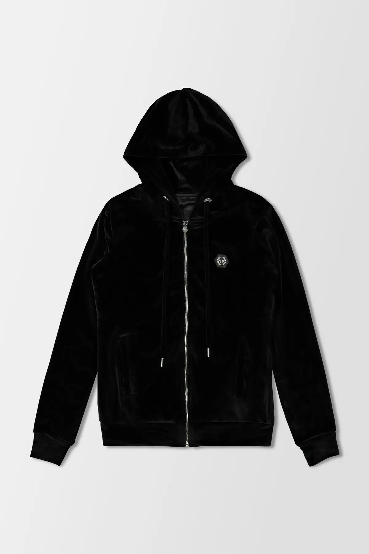 Philipp Plein Black Teddy Bear Hoodie 1