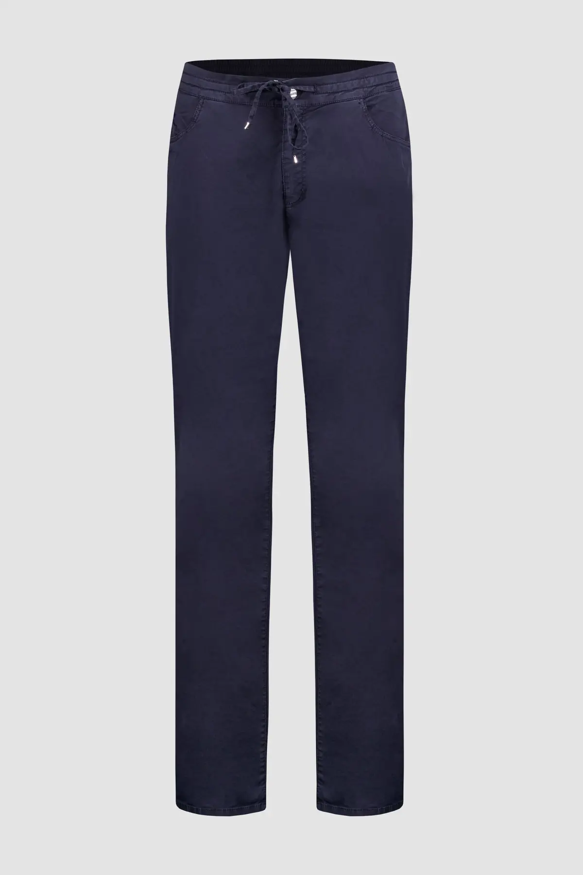 Zilli Blue Regular Fit Gabardine Stretch Jeans 1