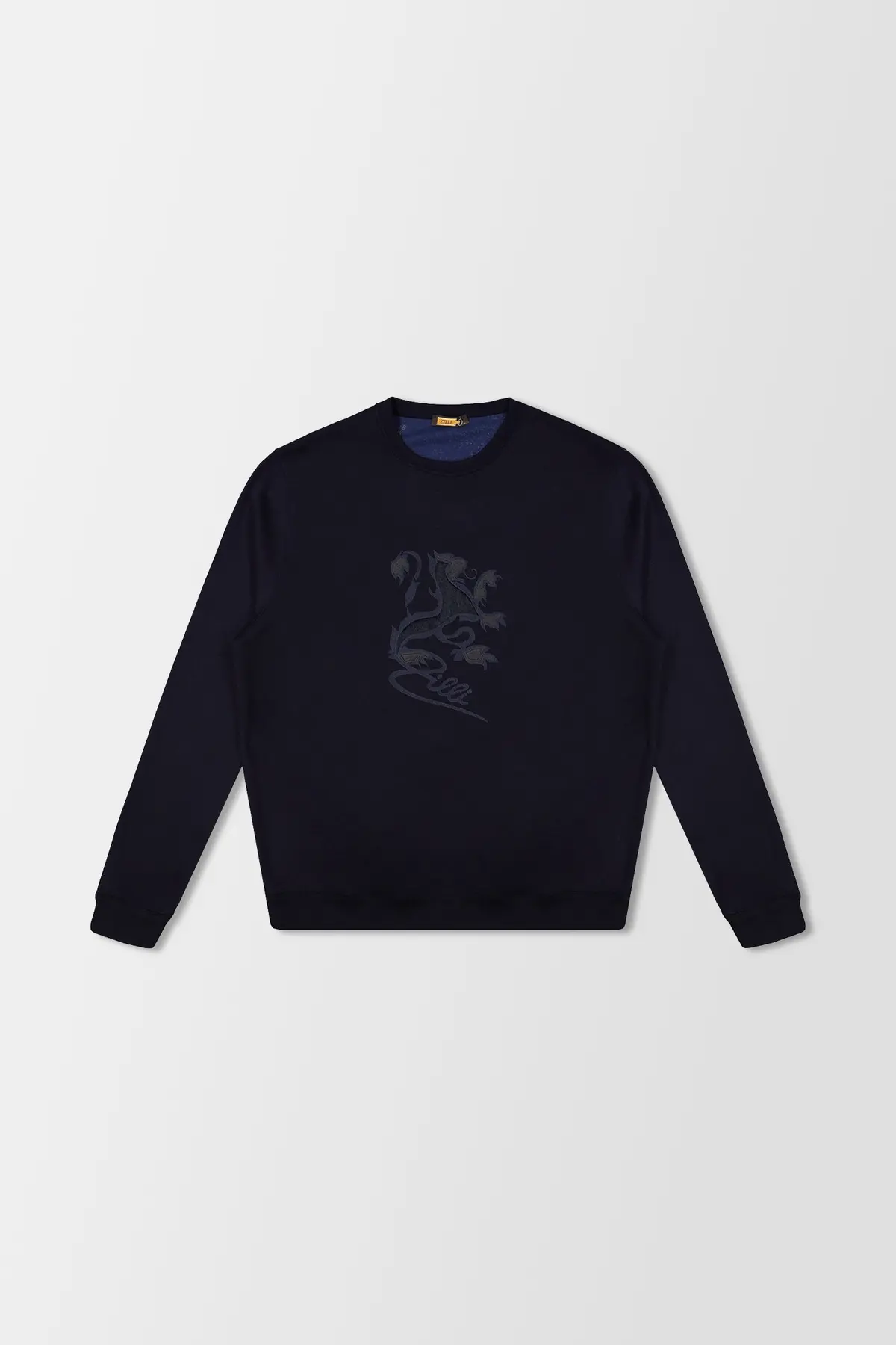 Zilli Navy Sweatshirt 1