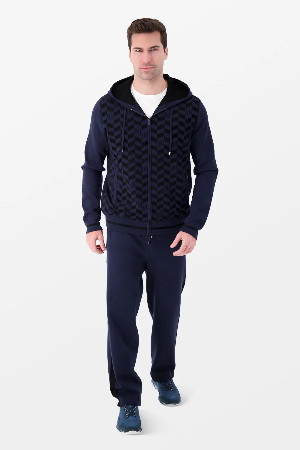 Zilli Navy Tracksuit 1