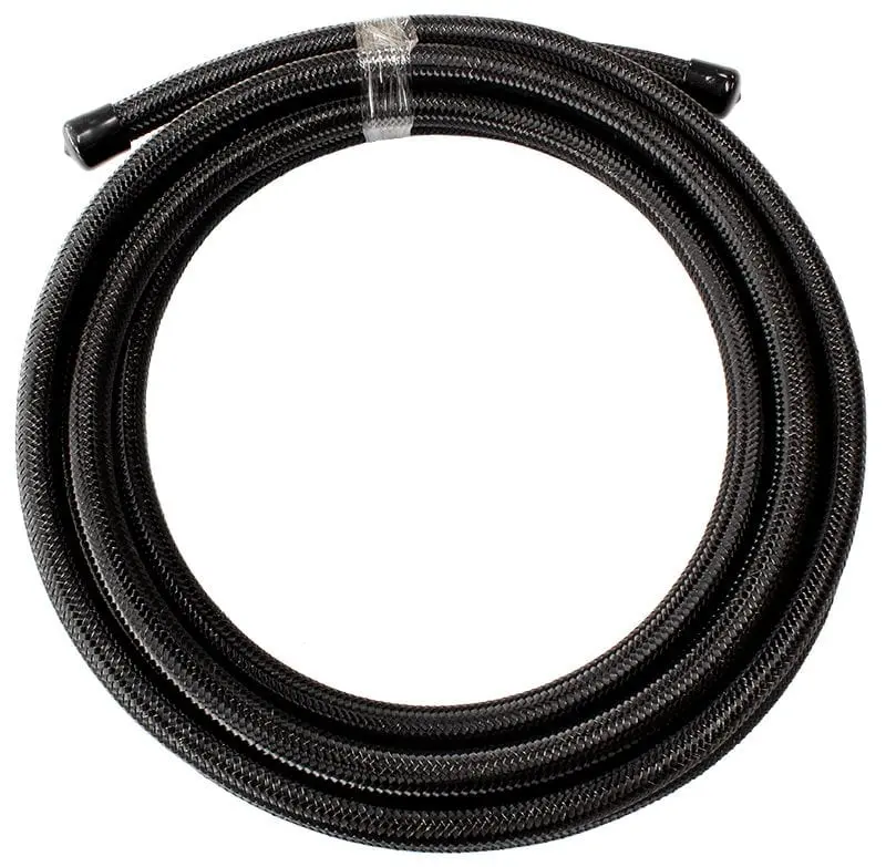 Black Stainless Steel Braided Hose – -10An, 15 Ft Length Af100-10-15Mblk 1