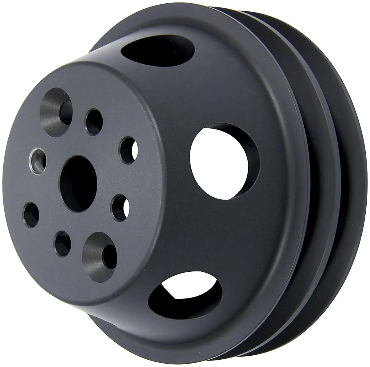 Allstar Performance Lightweight Crankshaft Pulley – Aluminum, Bolt-On Design (All31095) 1