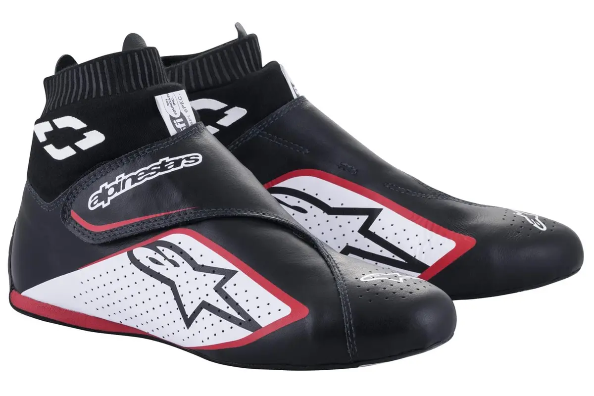 Alpinestars Supermono V2 Racing Shoes – Lightweight, Ce-Certified (Size 8) 1
