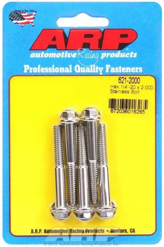 Stainless Steel Hex Bolt Kit – 5-Piece Ar621-2000 1