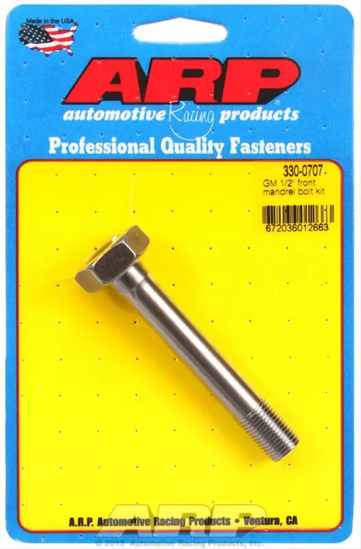 Arp 330-0707 Front Mandrel Drive Bolts – Heat-Treated Chromoly 1