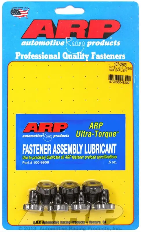 Arp Pro Series Flywheel Bolt Kit – 107-2803, High-Strength Steel Fasteners 1