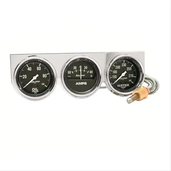 Autogage By Autometer Analog Gauge Console With Integrated Mounting 1
