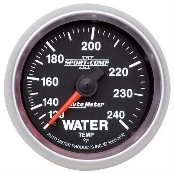 Autometer Sport-Comp Ii Analog Gauge – 2-1/16" Diameter 1