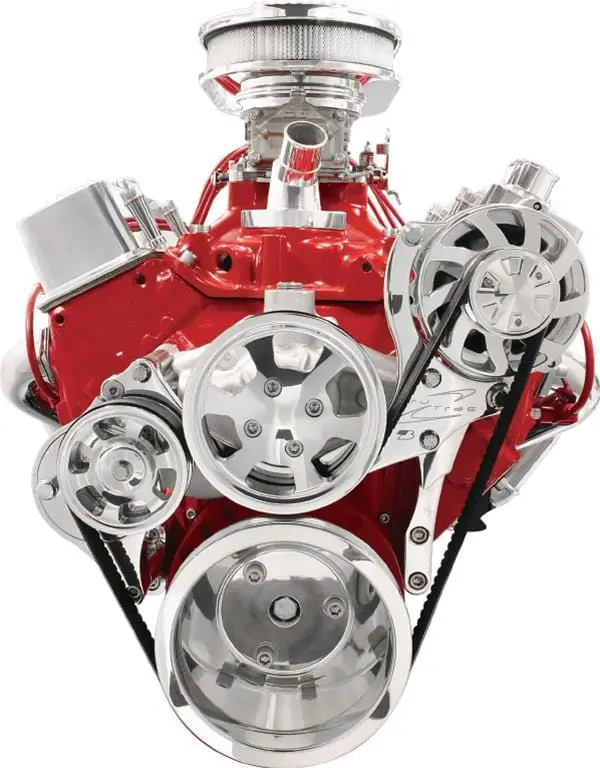 Billet Specialties 13125A Accessory Drive System – Customizable Pulley Setup 1