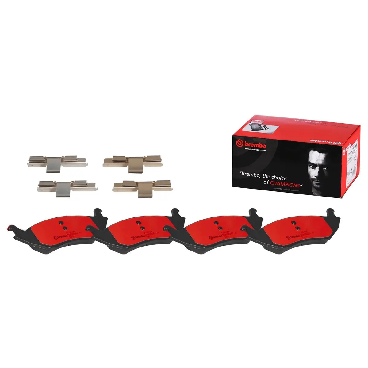 Brembo P10085N Nao Ceramic Brake Pads – Quiet, Low-Dust Performance 1