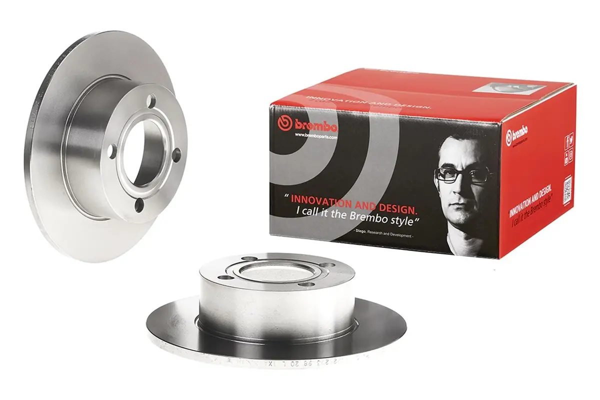 Brembo Uv-Coated Performance Brake Rotors – Corrosion-Resistant 08.4874.14 1