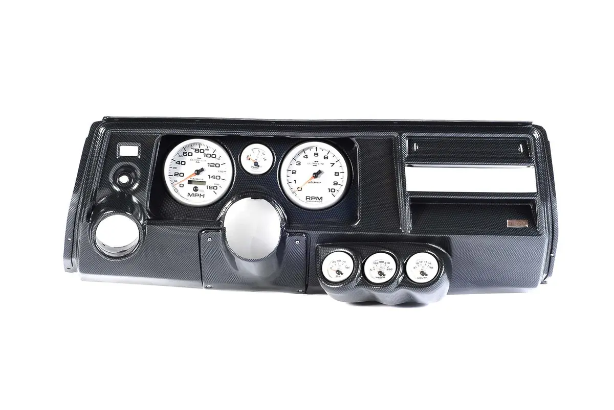 Classic Thunder Road Instrument Panel – Integrated Autometer Gauges, Model 103691613 1