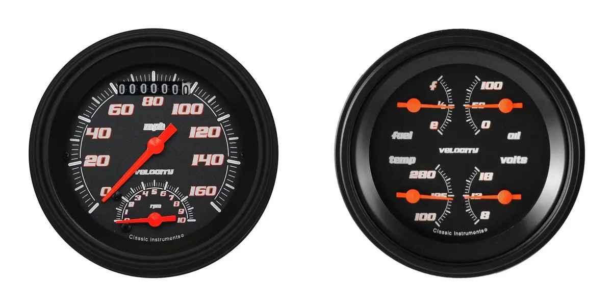 Classic Instruments Velocity Series Gauge Cluster – Vs32Bblf 1