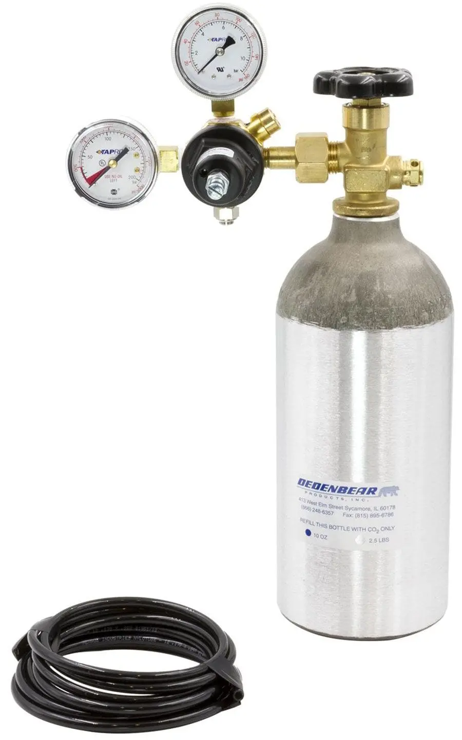 Dei Co2 Bottle Mounting Kit – Includes Bracket, Hose, And Nozzle (De-Ab25K) 1